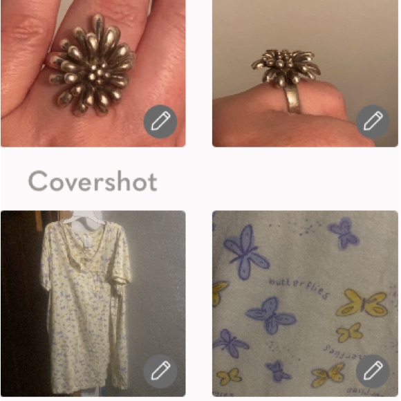 3d Retro Sterling Silverfirecracker Ring 9 &Night Tee
